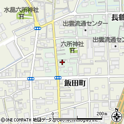静岡県浜松市中央区長鶴町16周辺の地図