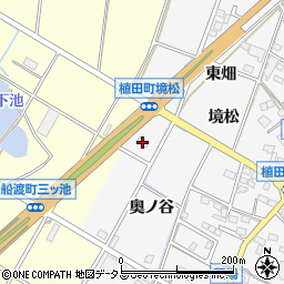 ファミリーマート豊橋植田奥ノ谷店周辺の地図