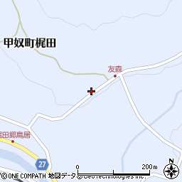 広島県三次市甲奴町梶田874周辺の地図