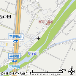 兵庫県神戸市西区平野町西戸田391周辺の地図