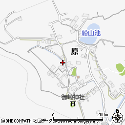岡山県岡山市北区原679周辺の地図