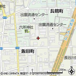 静岡県浜松市中央区飯田町234周辺の地図
