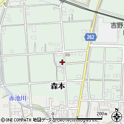 静岡県磐田市森本777周辺の地図