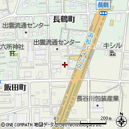 静岡県浜松市中央区飯田町267周辺の地図