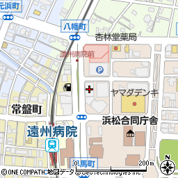 清水建設株式会社　名古屋支店浜松営業所周辺の地図