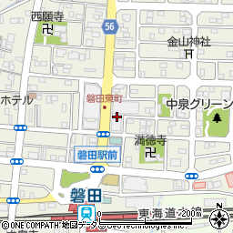 磐田駅前市政情報コーナー周辺の地図