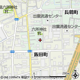 静岡県浜松市中央区長鶴町24周辺の地図