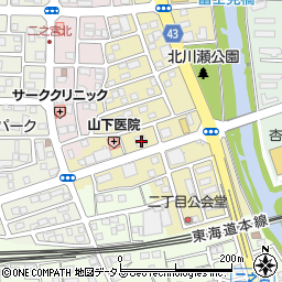 静岡県磐田市二之宮東18-4周辺の地図