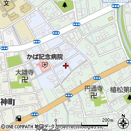 静岡県浜松市中央区神立町591周辺の地図