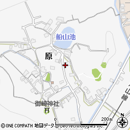 岡山県岡山市北区原706周辺の地図