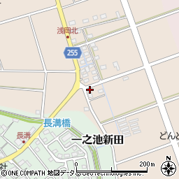 静岡県袋井市浅岡590周辺の地図