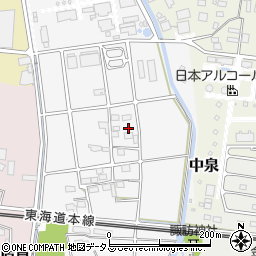 静岡県磐田市海老塚88周辺の地図