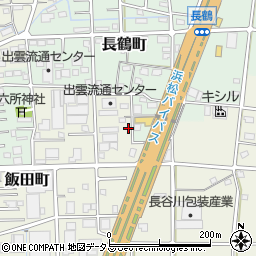静岡県浜松市中央区飯田町265周辺の地図