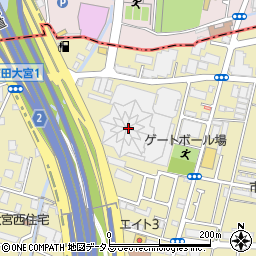 ナガイ生花株式会社周辺の地図