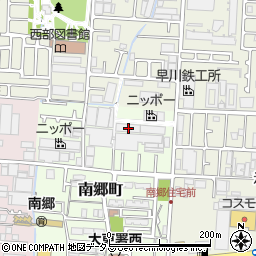 大阪府大東市南郷町8-D周辺の地図