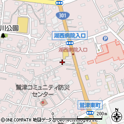 静岡県湖西市鷲津1149-1周辺の地図