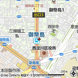 みずほ銀行西淀川 ＡＴＭ周辺の地図