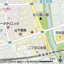 富国生命保険相互会社　磐田営業所周辺の地図