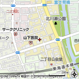 静岡県磐田市二之宮東18-8周辺の地図