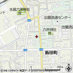 静岡県浜松市中央区長鶴町7周辺の地図