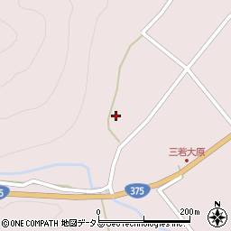 広島県三次市三若町390周辺の地図