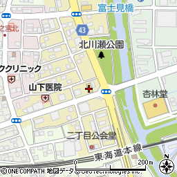 静岡県磐田市二之宮東17周辺の地図