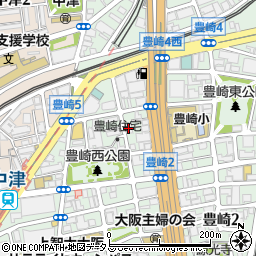 豊崎パンション周辺の地図