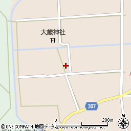 広島県山県郡北広島町東八幡原821周辺の地図