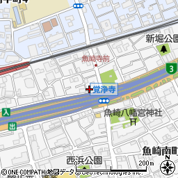 神戸魚崎郵便局 ＡＴＭ周辺の地図