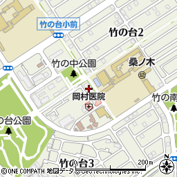 敷島製パン竹の台寮周辺の地図