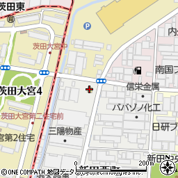 ファミリーマート大東新田西町店周辺の地図