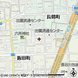 静岡県浜松市中央区飯田町246周辺の地図