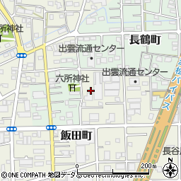 静岡県浜松市中央区飯田町250周辺の地図