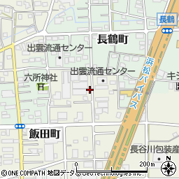 静岡県浜松市中央区飯田町245周辺の地図