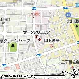 静岡県磐田市二之宮浅間2-10周辺の地図