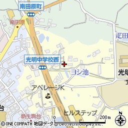 奈良県生駒市小明町15周辺の地図
