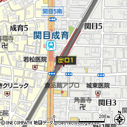 りそな銀行京阪関目駅前 ＡＴＭ周辺の地図