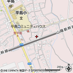 岡山県岡山市東区東平島1319周辺の地図