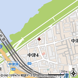 株式会社蛸之徹　本部事務所周辺の地図