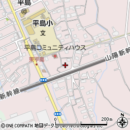 岡山県岡山市東区東平島1322周辺の地図