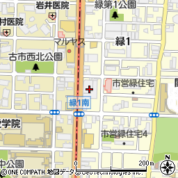 サンディ鶴見緑店周辺の地図