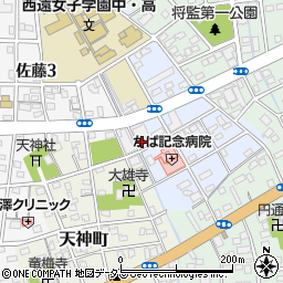 静岡県浜松市中央区神立町525周辺の地図