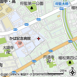 静岡県浜松市中央区神立町580周辺の地図