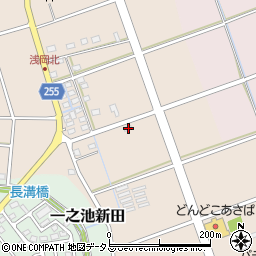 静岡県袋井市浅岡515周辺の地図