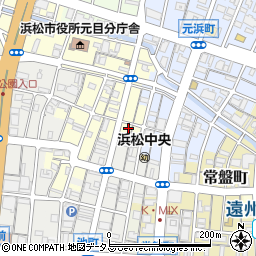 静岡県浜松市中央区元目町127周辺の地図