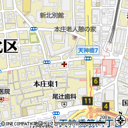近畿大阪ハウジング株式会社周辺の地図