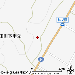 広島県安芸高田市甲田町下甲立668周辺の地図