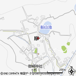 岡山県岡山市北区原692周辺の地図