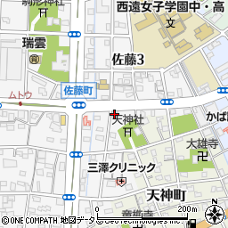 坂谷朝日堂薬局周辺の地図