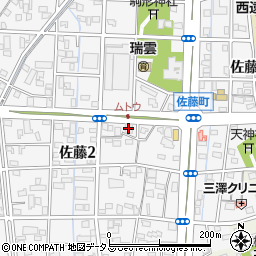 佐藤中町公民館周辺の地図